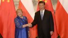 Bachelet se reunió en Beijing con el presidente de China