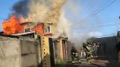Un hombre falleció en el incendio de su vivienda en Coronel