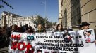 La marcha en Santiago para denunciar el crimen del periodista mexicano Javier Valdés