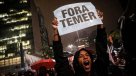 Miles de brasileños se movilizaron en las calles contra el Gobierno de Michel Temer