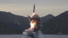 Corea del Norte disparó otro misil desde el sur del país