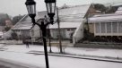 Fuerte nevazón sorprendió a habitantes de Punta Arenas