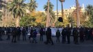 Secundarios realizan protestas en la antesala de una nueva cuenta pública