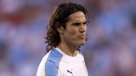 Edinson Cavani se perderá amistoso de Uruguay con Italia