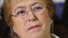 Presidenta Bachelet envió mensaje de apoyo a mineros atrapados: \