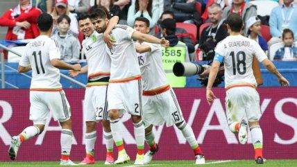 El relato de los goles en la ajustada victoria de México sobre Rusia