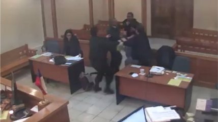 El intento de escape de dos imputados esposados en un tribunal de Lautaro