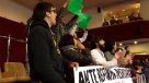 Estudiantes protestaron exigiendo gratuidad universal en la Cámara de Diputados