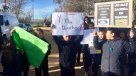 Tiltil: Niños de la Escuela de Rungue protestaron en contra del nuevo relleno sanitario