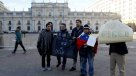 Vecinos de Tiltil llegaron a La Moneda tras caminata en protesta por nuevo relleno sanitario