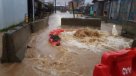 Las inundaciones que dejó el sistema frontal en el sur del país