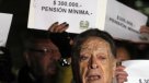 Adultos mayores piden pensión mínima de 300 mil pesos: No vamos a ceder ni un centímetro