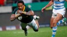 Sudáfrica derrotó a Argentina en su estreno en el Rugby Championship 2017