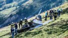Tres fallecidos tras caída de avioneta en Suiza