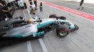 Lewis Hamilton dominó la primera tanda de prácticas en Monza