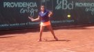 Bárbara Gatica avanzó a cuartos de final de dobles en Antalya