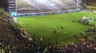 Hinchas de Boca Juniors ensayaron en La Bombonera algunos cantos en apoyo a la selección argentina