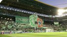 Hinchada de Sporting de Lisboa hizo un mosaico de Cristiano Ronaldo para molestar a Messi
