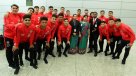 La selección chilena sub 17 llegó a India para disputar el Mundial