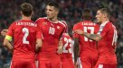 Suiza goleó a Hungría y extendió su campaña perfecta en las Clasificatorias
