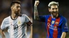 La abrumadora diferencia que experimenta Messi con Argentina y Barcelona