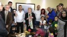 Refugiados sirios llegaron a Chile y fueron recibidos por la Presidenta Bachelet