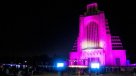 Templo Votivo de Maipú se iluminó de rosado en el mes de la lucha contra el cáncer de mama