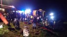 Chiloé: Volcamiento de bus Cruz del Sur dejó 22 lesionados en Chonchi