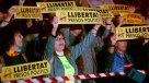 Justicia española envió a prisión a ocho líderes catalanes