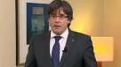 Puigdemont: El legítimo gobierno de Cataluña fue encarcelado por sus ideas