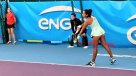 Daniela Seguel cayó en la primera ronda del WTA de Limoges en Francia