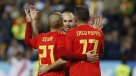 Silva e Iniesta comandaron la apabullante victoria de España sobre Costa Rica