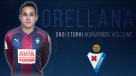 Fabián Orellana fue presentado como nuevo jugador de Eibar en España