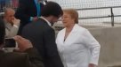 Bachelet bailó cumbia con Sharp en Valparaíso