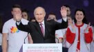 Vladimir Putin anunció su candidatura a la reelección en las presidenciales de 2018
