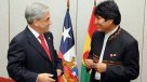 Evo Morales felicitó a Sebastián Piñera por su triunfo en las elecciones