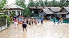 Filipinas sufre los embates de la tormenta tropical Tembin