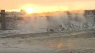 Cataratas del Niágara aparecieron congeladas por ola de frío extremo