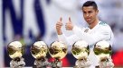 Cristiano Ronaldo lució sus trofeos en su ciudad natal