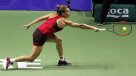 Simona Halep y Katerina Sianikova jugarán la final del Abierto WTA de Shenzhen