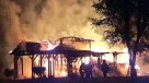 Incendio destruyó capilla católica en Los Ríos