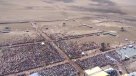 Pocos fieles: Dron captó imagen de Playa Lobito al llegar el papa Francisco