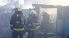 Incendio en Concepción dejó cinco viviendas destruidas