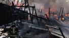 Incendio en La Granja genera gran columna de humo y moviliza a Bomberos