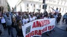 Con marcha por Santiago, migrantes exigieron amnistía para regularizar permanencia en Chile