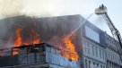 Incendio de gran magnitud afectó a locales nocturnos de Valparaíso