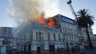 Valparaíso: Incendio afectó a inmueble en la Avenida Errázuriz
