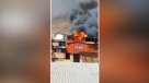 Incendio en Antofagasta dejó 24 damnificados y dos lesionados