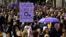 España se paralizó por huelga general feminista en el Día Internacional de la Mujer