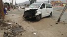 Accidente en Copiapó deja tres personas heridas